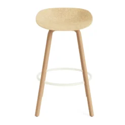 Mat Barstool baarijakkara 75 cm, Hemp-beech-cream steel