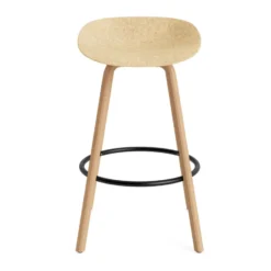 Mat Barstool baarijakkara 75 cm, Hemp-beech-black steel