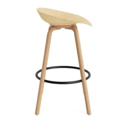 Mat Barstool baarijakkara 75 cm, Hemp-beech-black steel