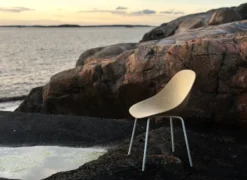 Mat Chair tuoli, Hemp-cream steel