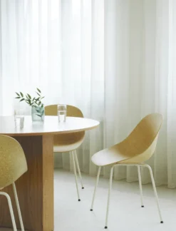 Mat Chair tuoli, Hemp-cream steel