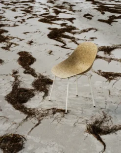 Mat Chair tuoli, Seaweed-cream steel