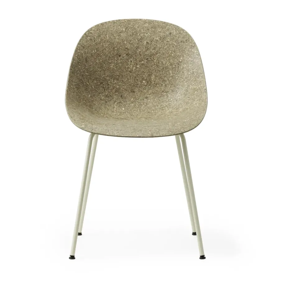 Mat Chair tuoli, Seaweed-cream steel