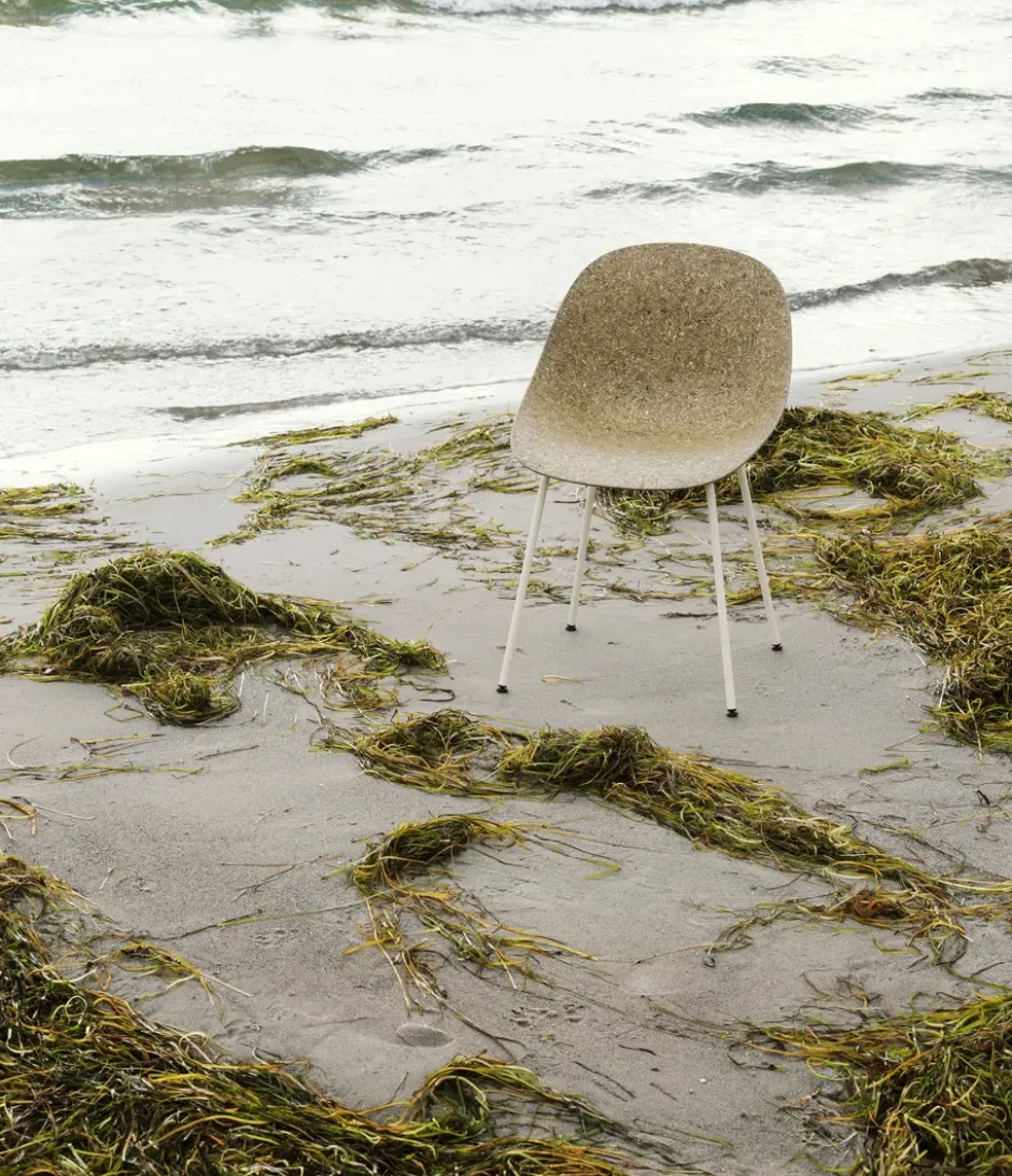 Mat Chair tuoli, Seaweed-cream steel