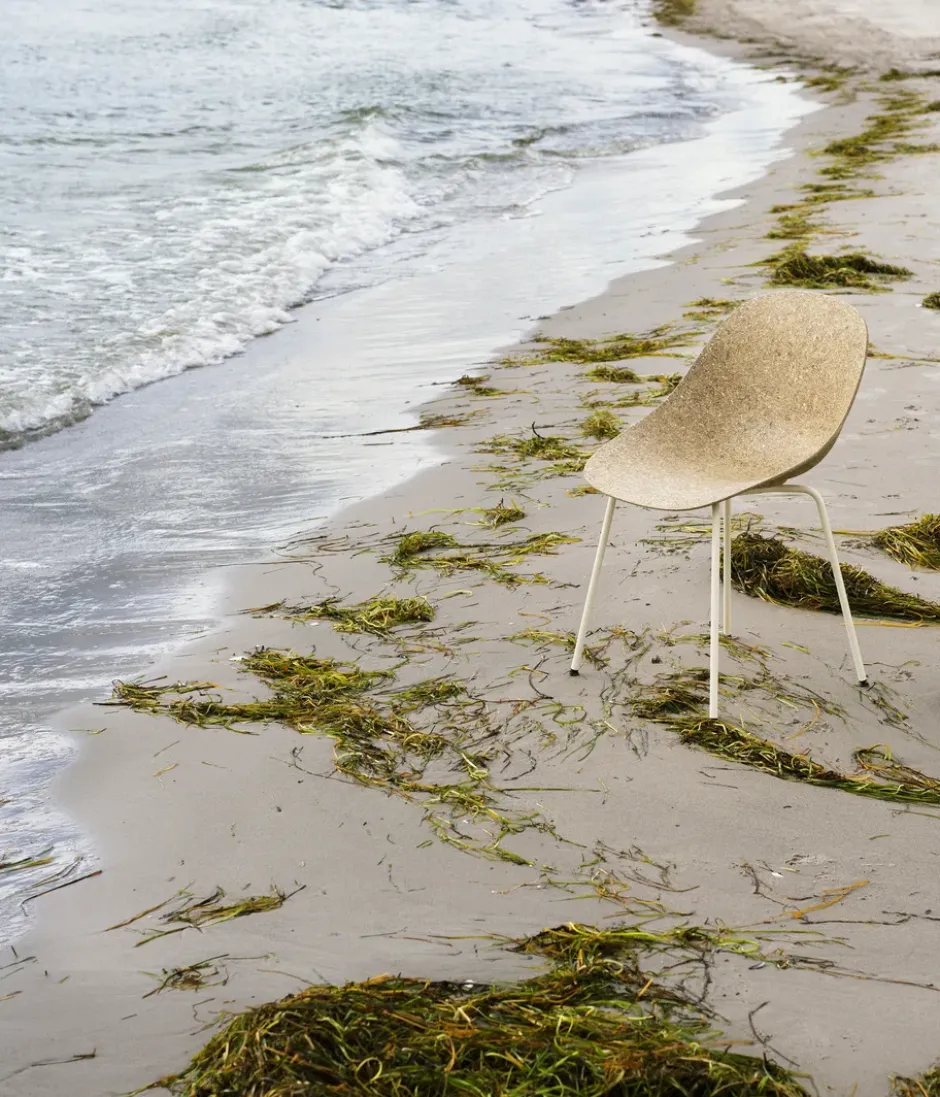 Mat Chair tuoli, Seaweed-cream steel