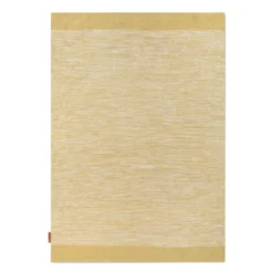 Melange matto, 140 x 200 cm, Dusty yellow