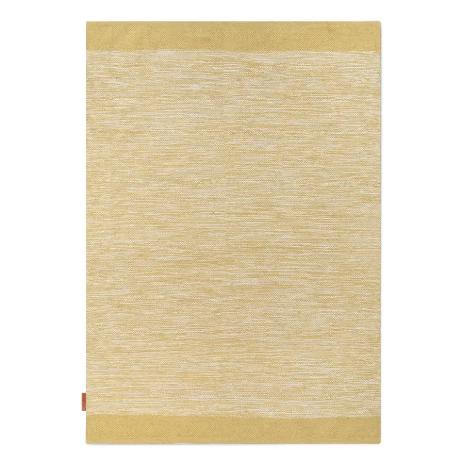 Melange matto, 140 x 200 cm, Dusty yellow