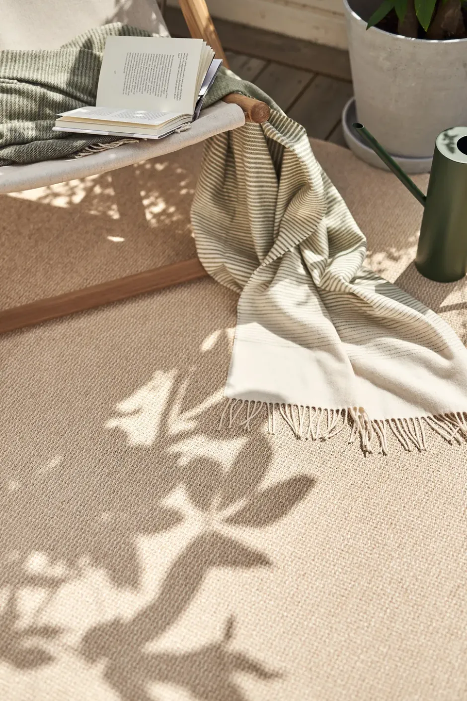 Mellow muovimatto beige, 200 x 300 cm