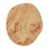 Melt seinäkello 28 x 33 cm, Natural burl