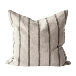 Melvin tyynynpäällinen 50x50 cm, Taupe-raita