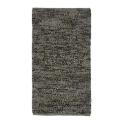 Merino käytävämatto, Grey-melange, 80x250 cm