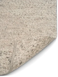 Merino käytävämatto, Natural-beige, 80x200 cm