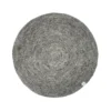 Merino matto pyöreä, Graniitti, 200 cm