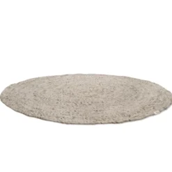 Merino villamatto pyöreä Ø 200 cm, Beige