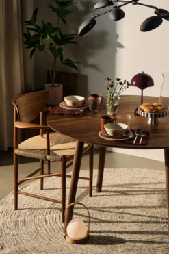 Merino villamatto pyöreä Ø 200 cm, Beige