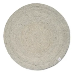 Merino villamatto pyöreä Ø 160 cm, Concrete