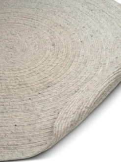 Merino villamatto pyöreä Ø240 cm., Concrete