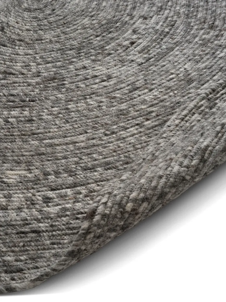 Merino villamatto pyöreä Ø240 cm., Grey