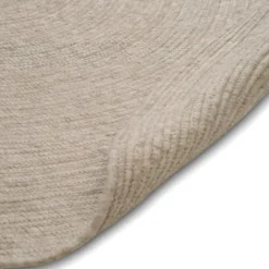 Merino villamatto pyöreä Ø240 cm., Oat