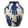 Mime maljakko 40 cm, Intense blue-rainy day