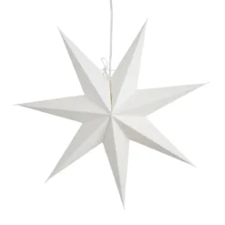 Mira adventtitähti Ø 60 cm, Valkoinen