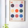 9 Moods -juliste, 50 x 70 cm