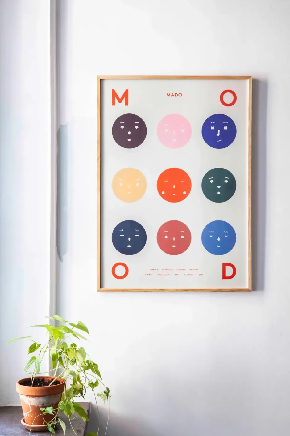 9 Moods -juliste, 50 x 70 cm
