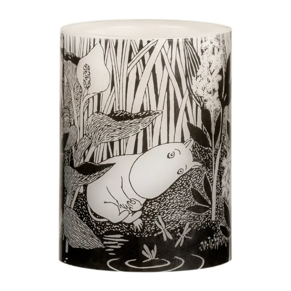 Moomin LED-pöytäkynttilä 10 cm, The pond