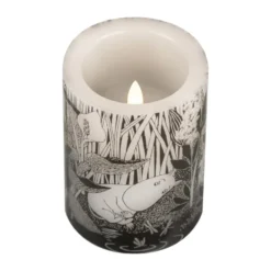 Moomin LED-pöytäkynttilä 10 cm, The pond