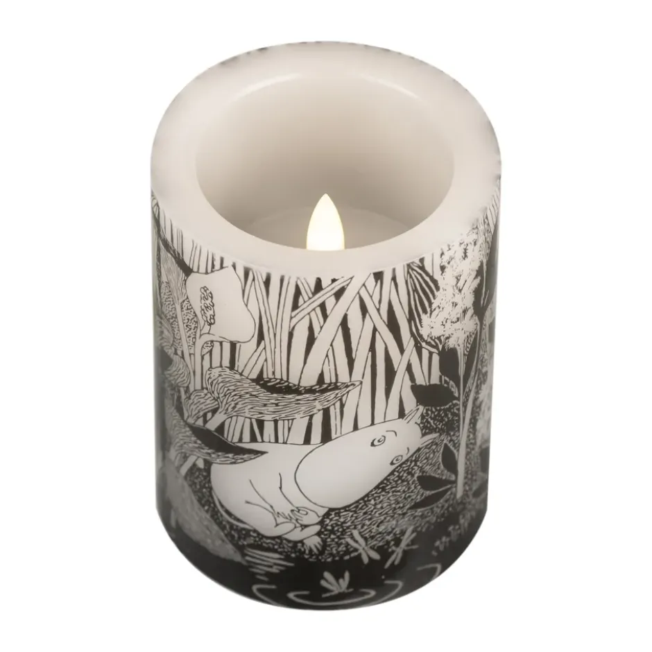 Moomin LED-pöytäkynttilä 10 cm, The pond
