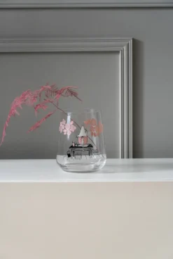 Moomin originals kynttilälyhty/maljakko 17,5 cm, Roses