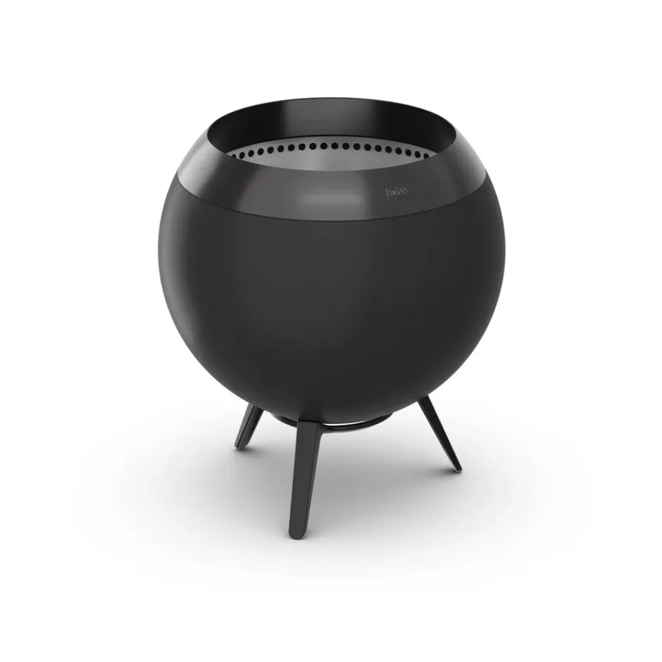 MOON 45 tulisija, All black, matala jalusta