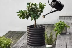 Mud ruukku, musta, XL, Ø 27 cm