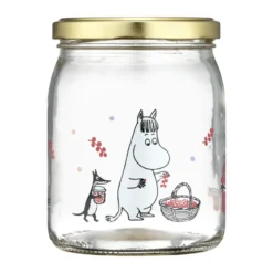 Mumin lasipurkki 50 cm, Marjat