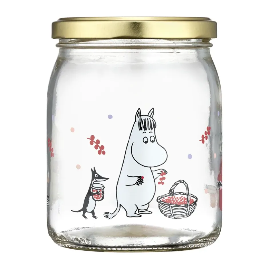 Mumin lasipurkki 50 cm, Marjat