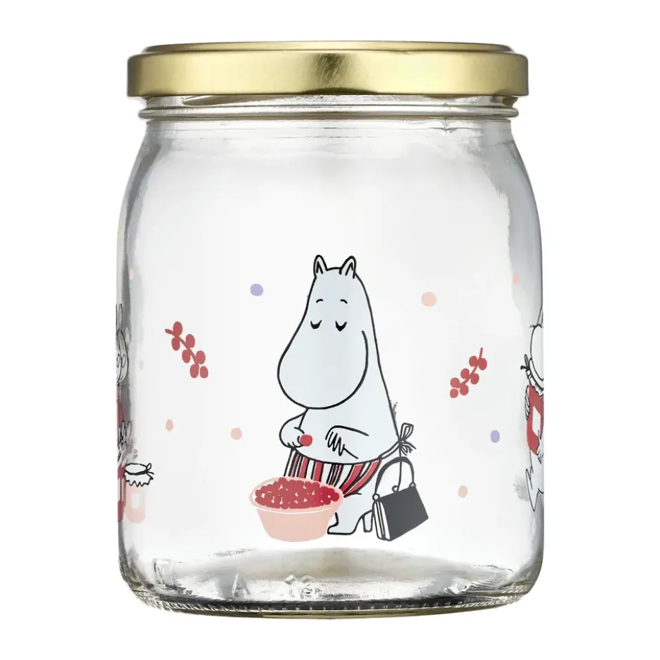 Mumin lasipurkki 50 cm, Marjat