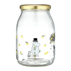 Mumin lasipurkki 1 L, Omenat