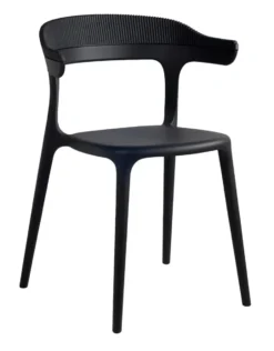 Muubs Luna Stripe tuoli, Musta