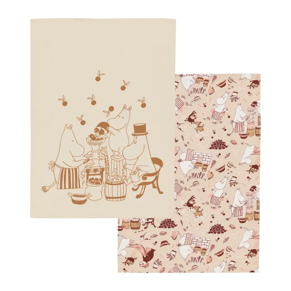 Muumi keittiöpyyhe 50x70 cm 2-pack, Kodin ilo