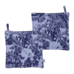 Mystiikan metsä Muumi patalappuset, Sininen, 22x22 cm, 2-pack
