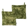 Mystiikan metsä Muumi patalappuset, Vihreä, 22x22 cm, 2-pack