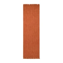 Nanda käytävämatto, Rust Melange, 80 x 250 cm