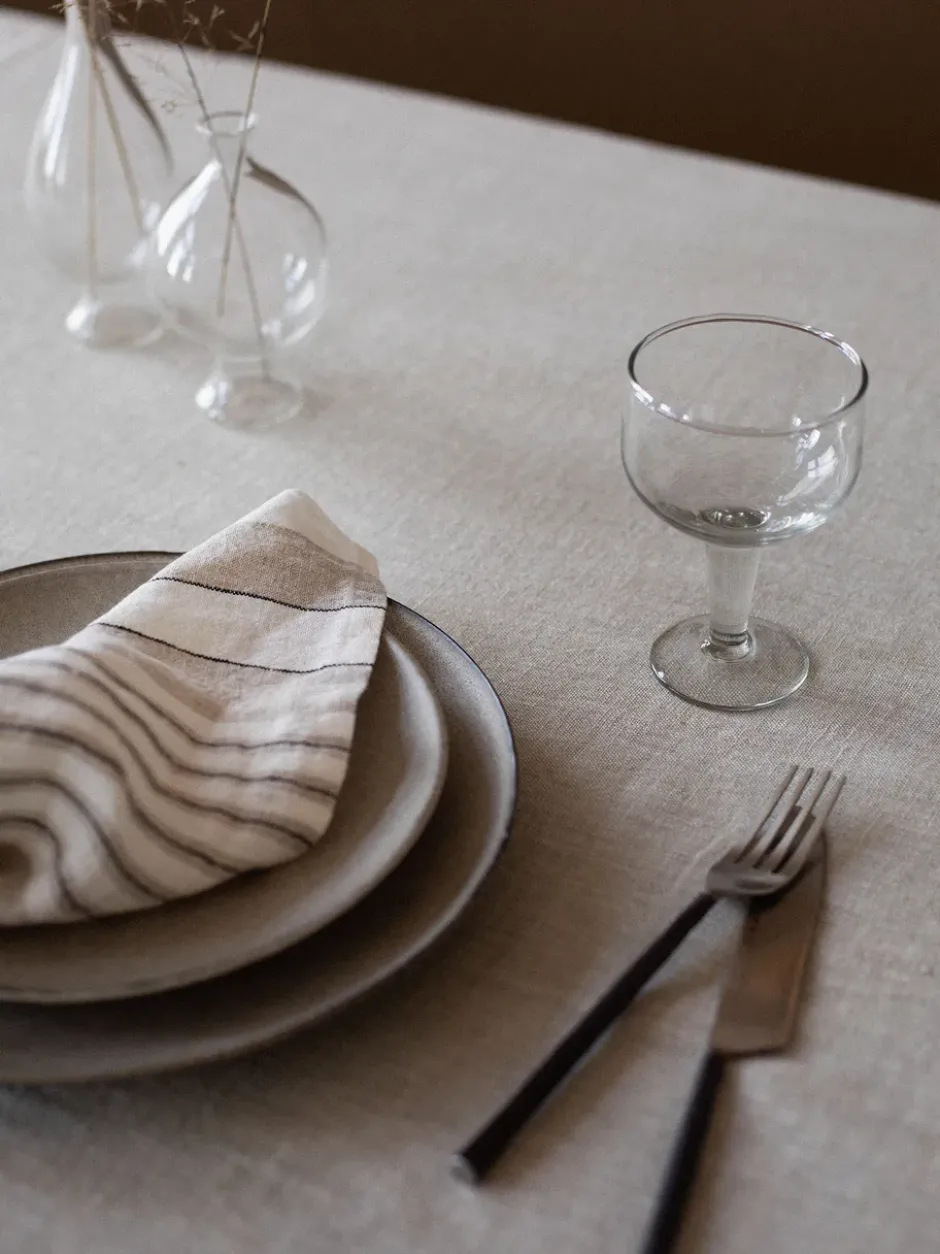 Noah liinaservietti 50x50 cm, Beige raita