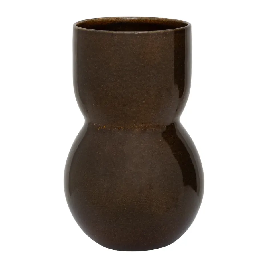 Noan vaasi 28 cm, Dark downtown brown