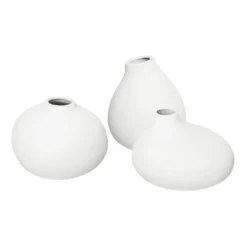 Nona maljakko, 3-pakkaus, White