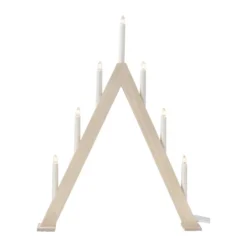 Nord kynttilänjalka 60 cm, Valkolakattu
