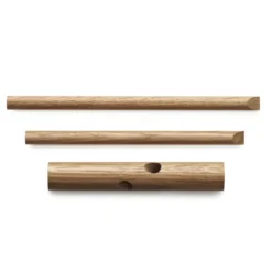 Normann Sticks koukku, luonnonvärinen 2:n pakkaus