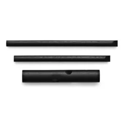 Normann Sticks koukku, musta 2:n pakkaus