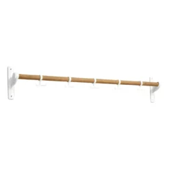 Nostalgi koukkutanko 100 cm, Bambu-valkoinen