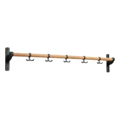 Nostalgi koukkutanko 100 cm, Bambu-musta